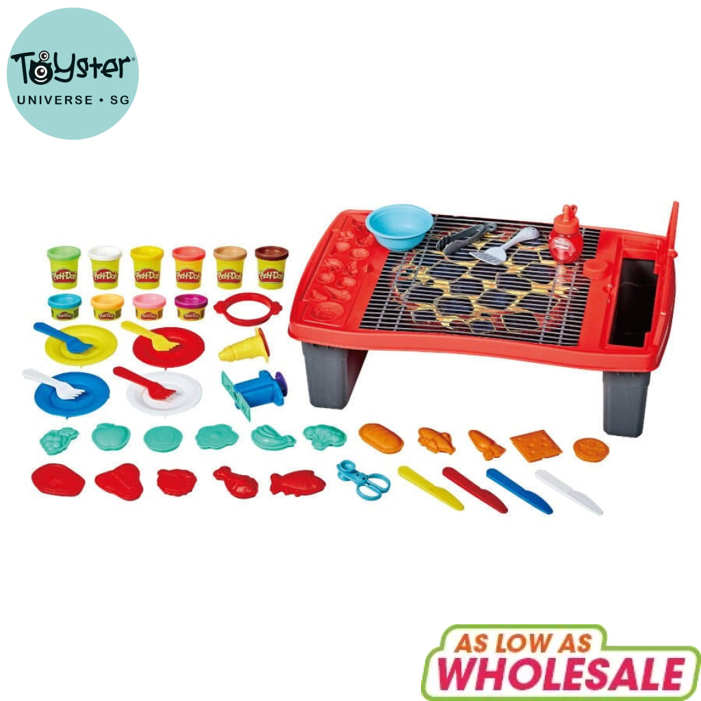 Play-Doh Kitchen Creations Big Grillin’ Playset (Frustration Free Packaging) - Play-Doh