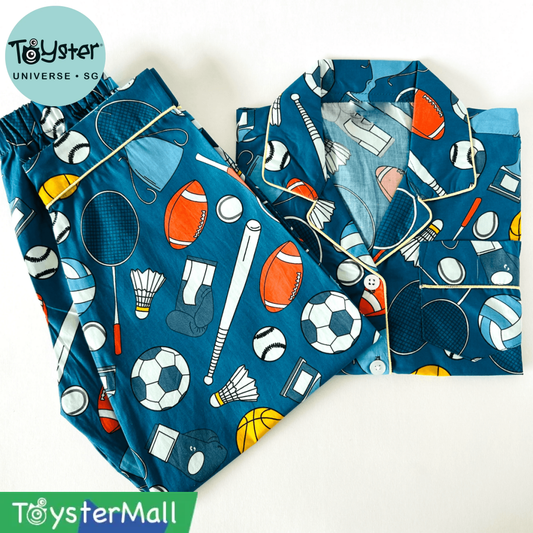 Playful Football Kids Pyjamas - Pyjamas