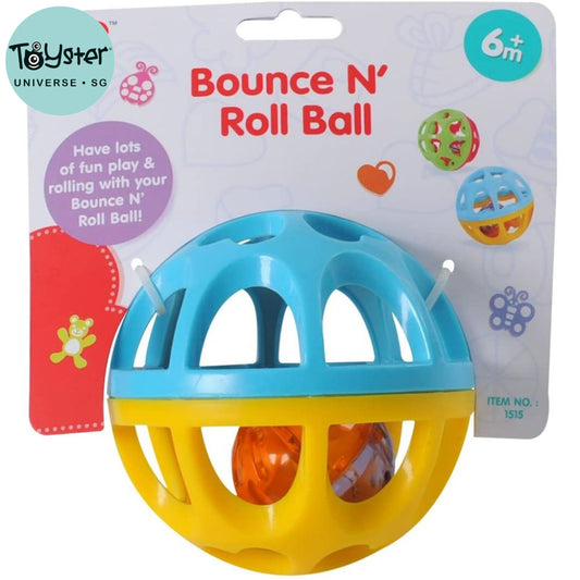 Playgo Bounce N Roll Ball (Assorted colours) - Sing Dong