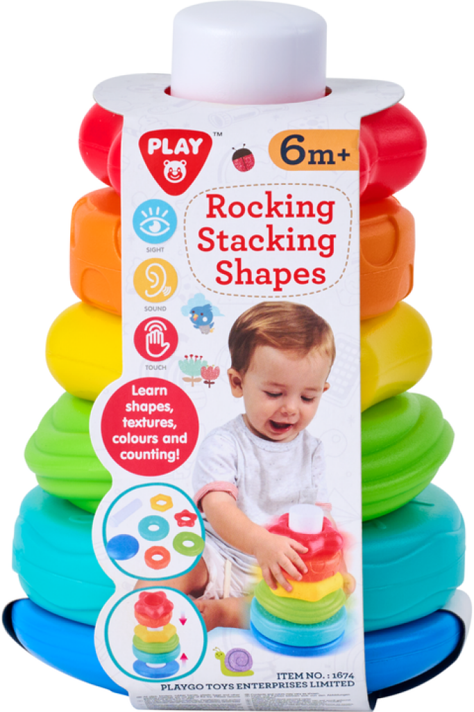 Playgo Rocking Stacking Shapes - Sing Dong