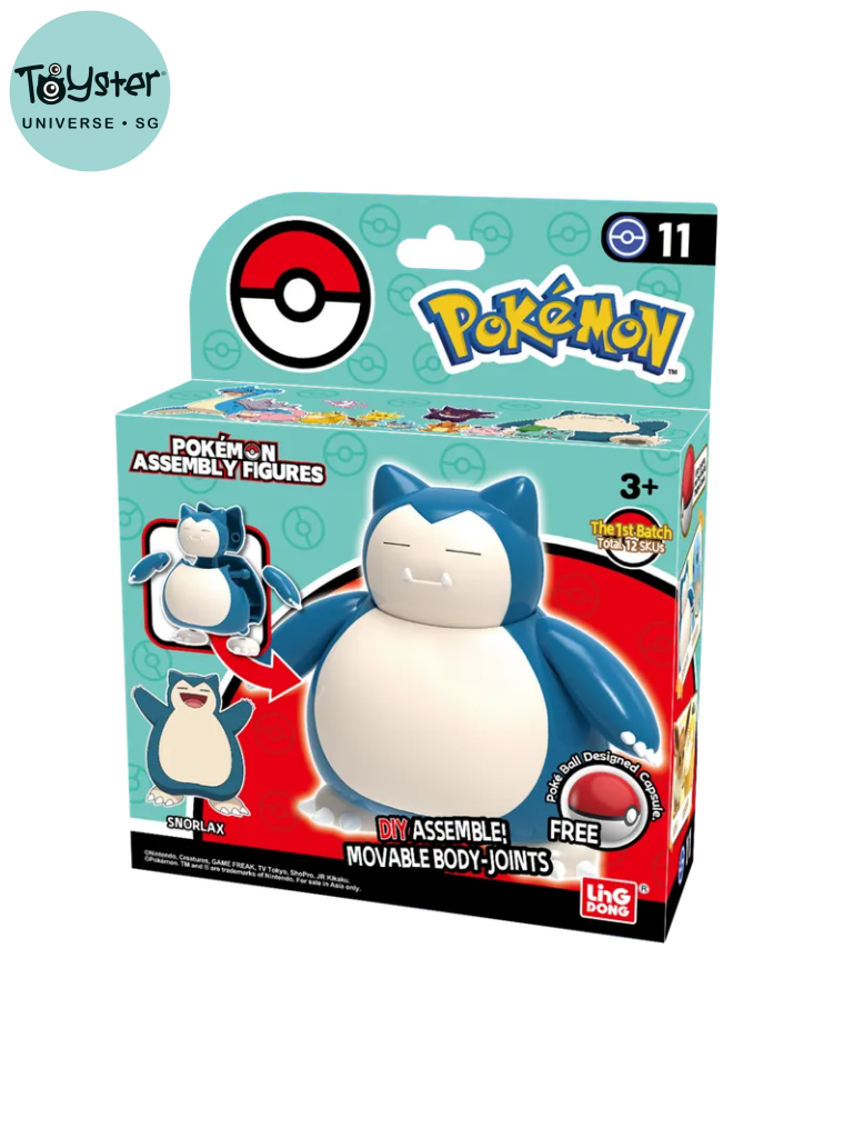 Pokemon Assembly Figures- Snorlax Pokémon