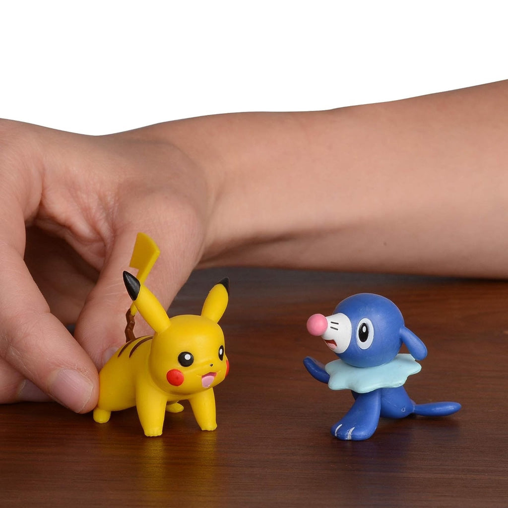 Pokemon Pikachu and Popplio Articulated Battle Figure - Pokémon