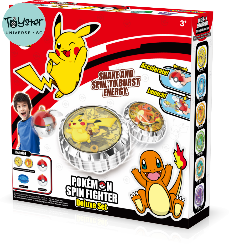 Pokemon Spin Fighter Deluxe Set Series 2 - Pokémon