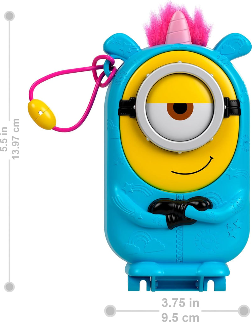 Polly Pocket Playset Minions Collectible Compact With 9 Accessories