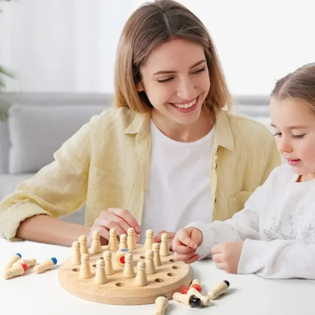 Preschool Children’s Puzzle Memory Chess Toys