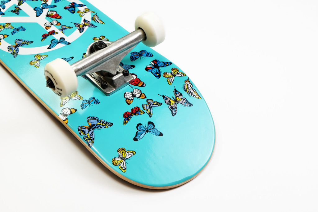 Primitive Codes Teal Skateboard - 8.0 - Skateboard
