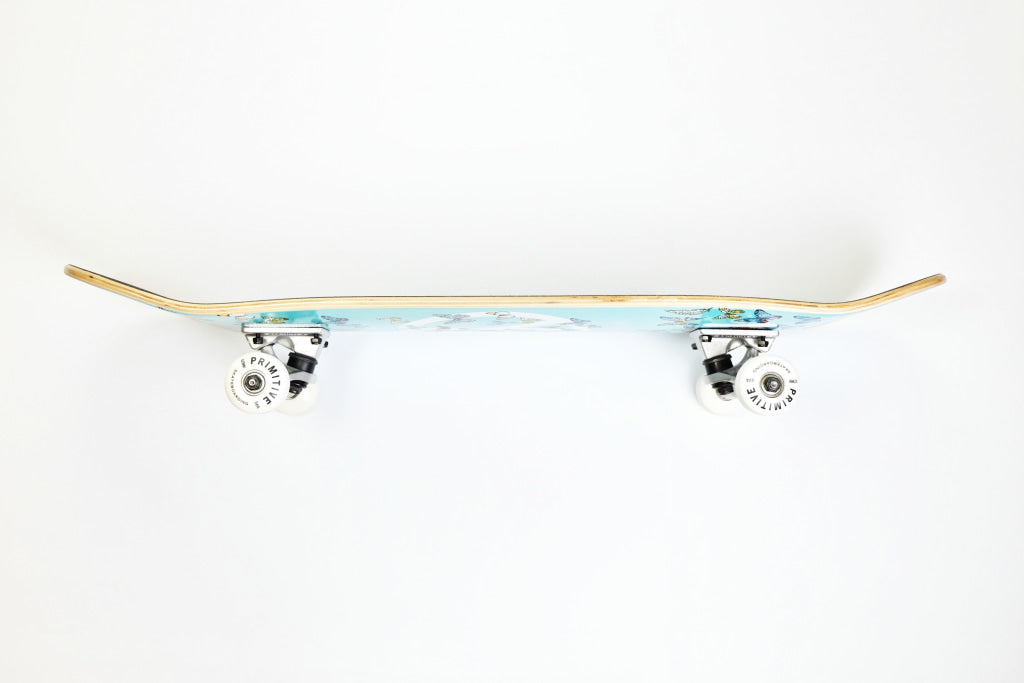 Primitive Codes Teal Skateboard - 8.0 - Skateboard