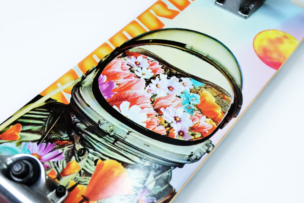 Primitive Spaceman Skateboard - 8.0 - Skateboard
