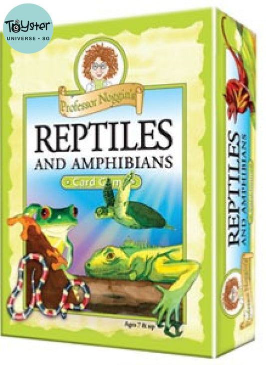 Professor Noggin’s Reptiles and Amphibians Card Game Professor Noggin’s