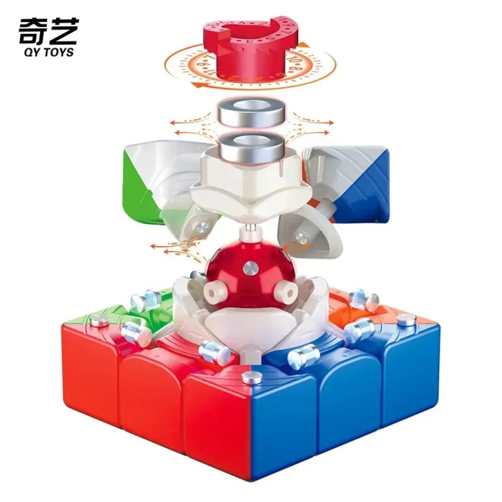 Qiyi M Pro Maglev Ball Uv 3X3 Magnetic Stickerless Magic Speed Cube