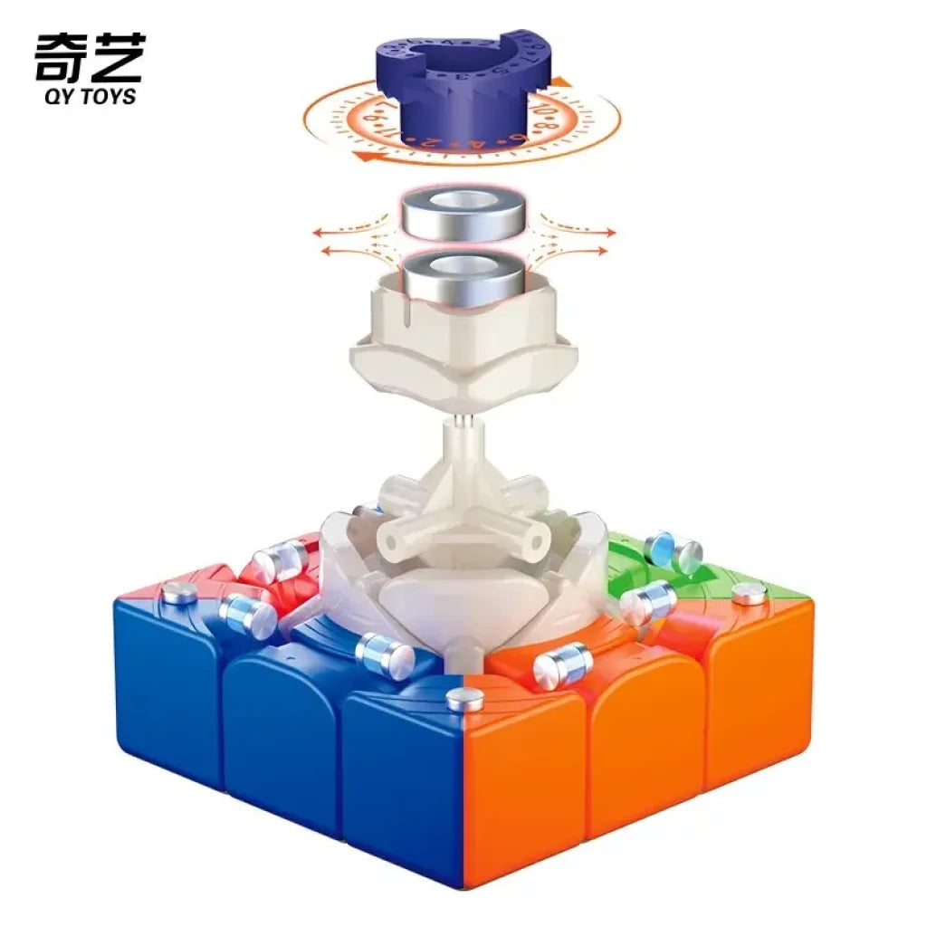 Qiyi M Pro Maglev Ball Uv 3X3 Magnetic Stickerless Magic Speed Cube