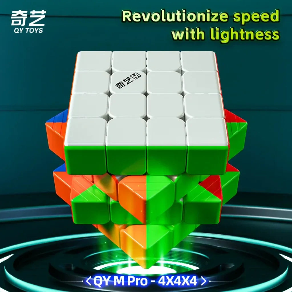 Qiyi M Pro Speedcube 4X4X4 Magnetic Magic Cube Professional Qiyi