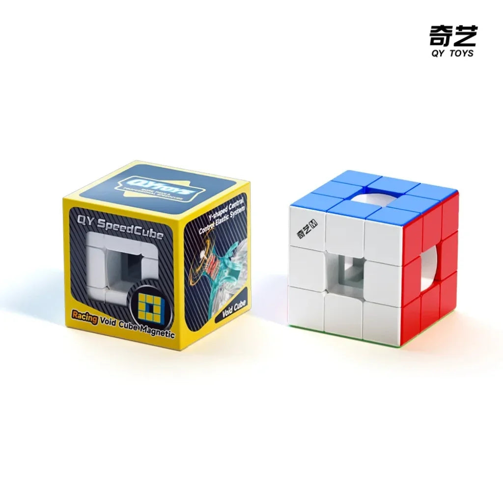QiYi Racing Void Hollow Magnetic UV Magic Speed Cube Stickerless - QiYi Magnetic