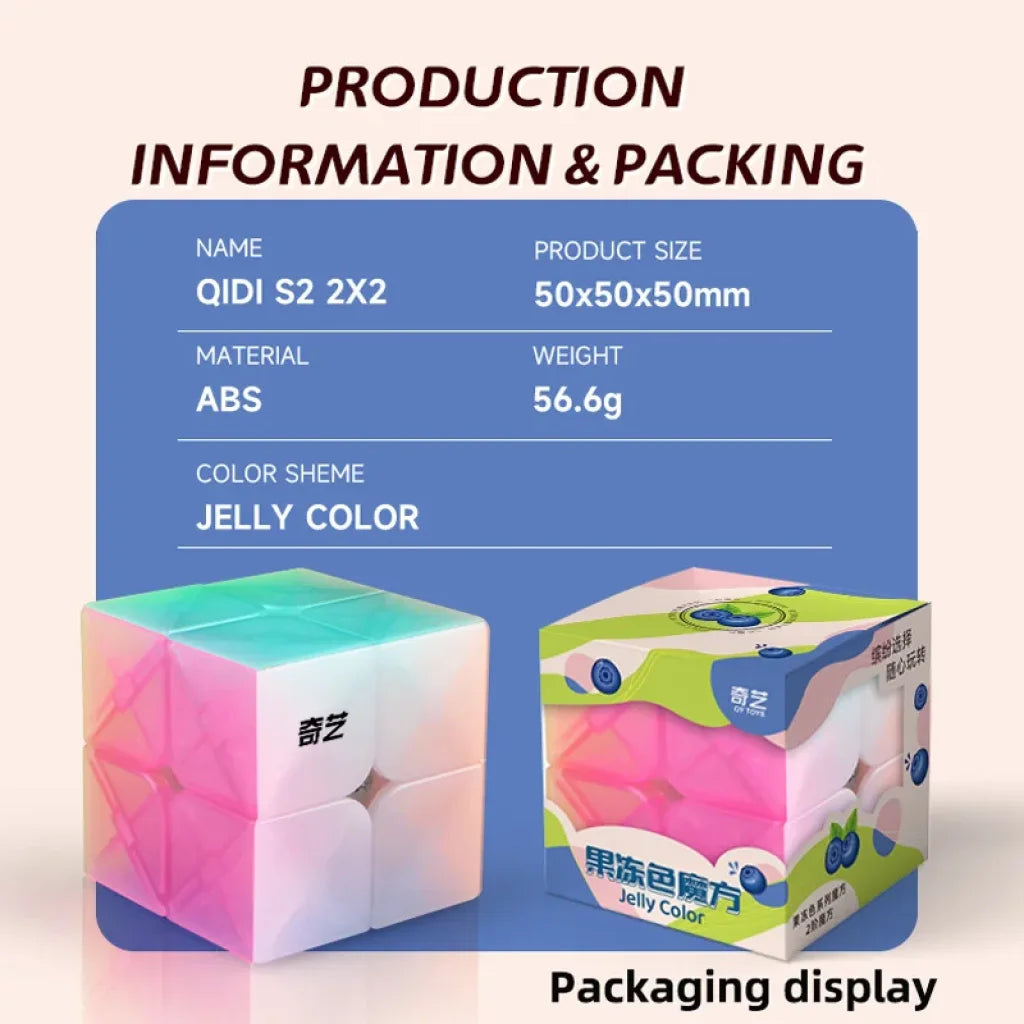 Qiyi Speedcube Qidi S2 Magic Cube Professional. Qiyi