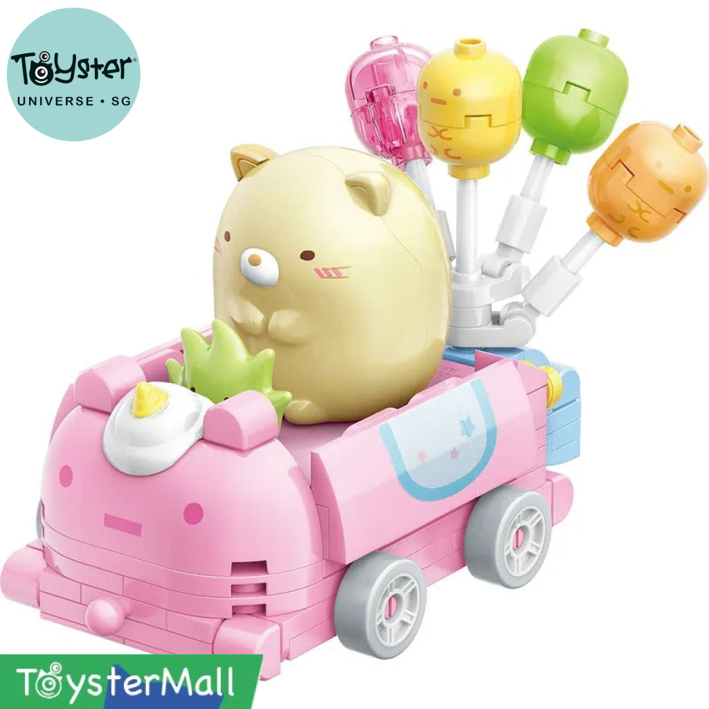 Qman Sumikko Neko & Zassou Balloon Car Sumikko