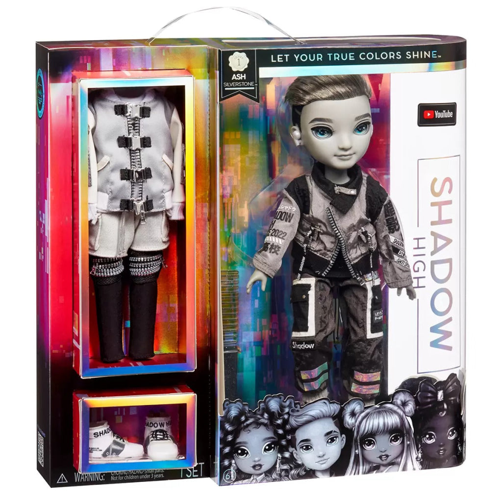 Rainbow High Shadow High Dolls Ash Silverstone Rainbow High