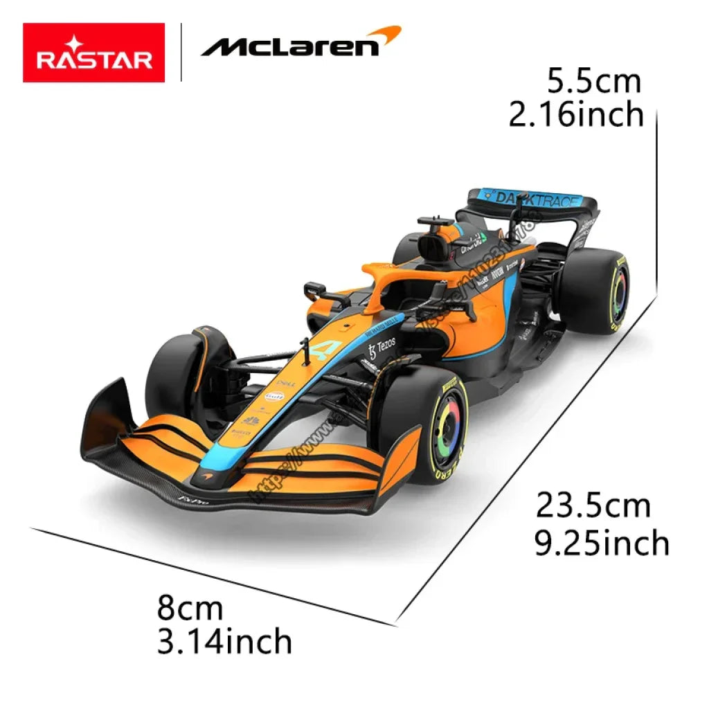 Rastar 2022 Mclaren Mcl36 #4 Racing Model 1:24 Rastar