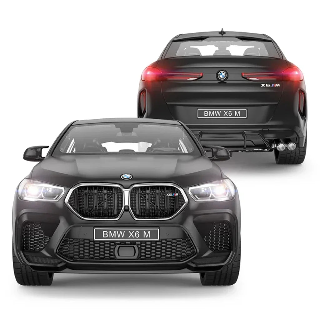 Rastar BMW X6 M Series RC Car 1:14 Scale 2.4G Remote Control Car Toy Model LED Lights Automobile Gift For Kids Adults