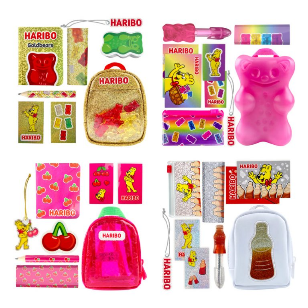 Real Littles Collectible Micro Haribo Happy Cherries Backpack