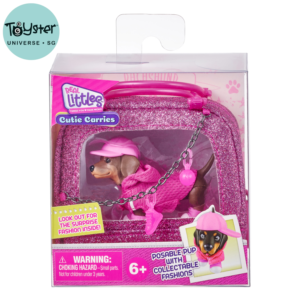 Real Littles Cutie Carries Pack - Dachshund