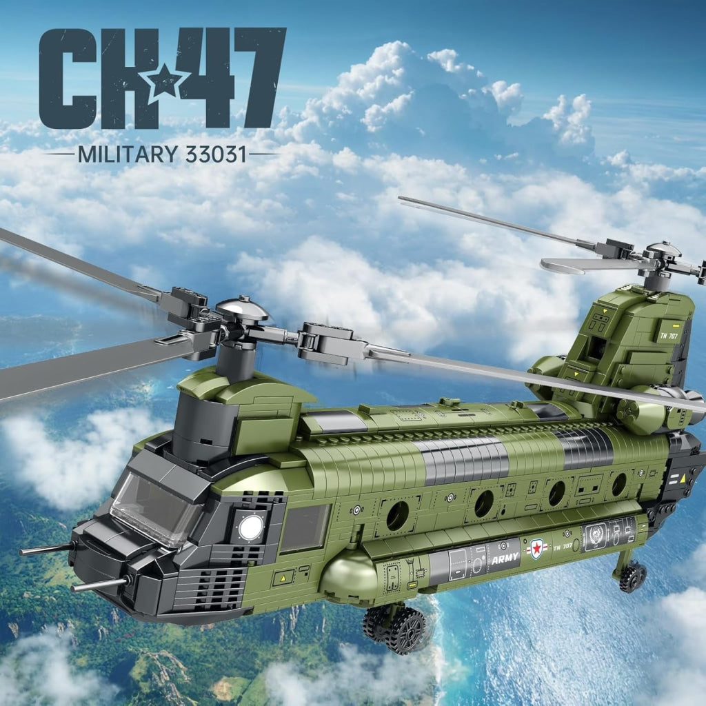 Reobrix CH-47 Transport Helicopter Chinook 33031 - Reobrix