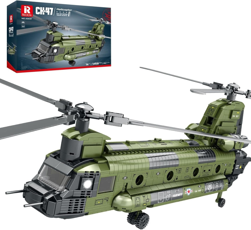 Reobrix CH-47 Transport Helicopter Chinook 33031 - Reobrix