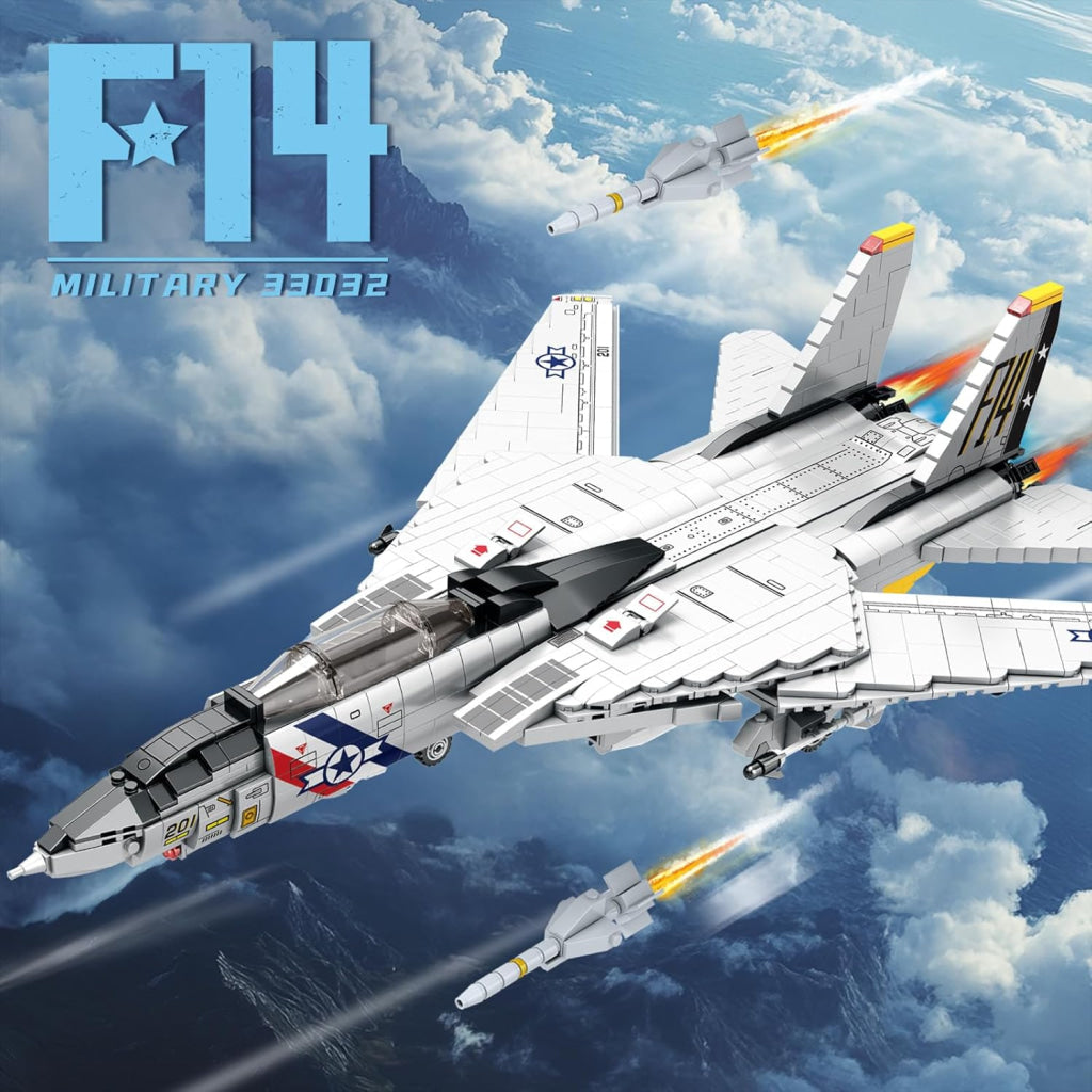 Reobrix F-14 Fighter Jet 33032 - Reobrix
