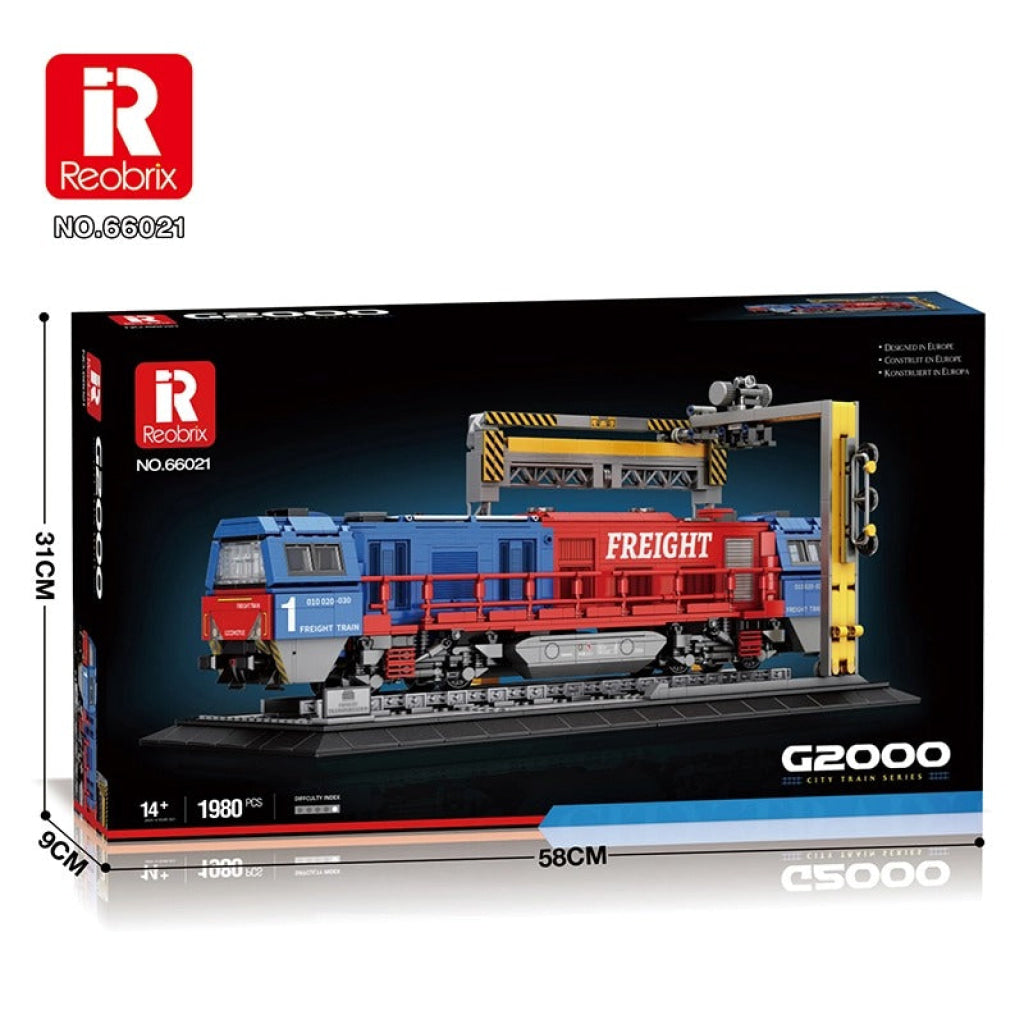 Reobrix G2000 European Freight Train 66021 - Reobrix