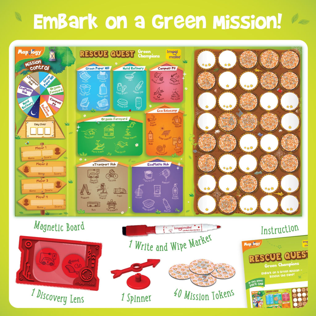 Rescue Quest - Green Champions - Games