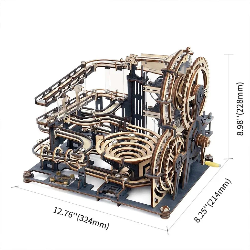 Robotime Rokr Marble Night City Run Lga01 Dropship