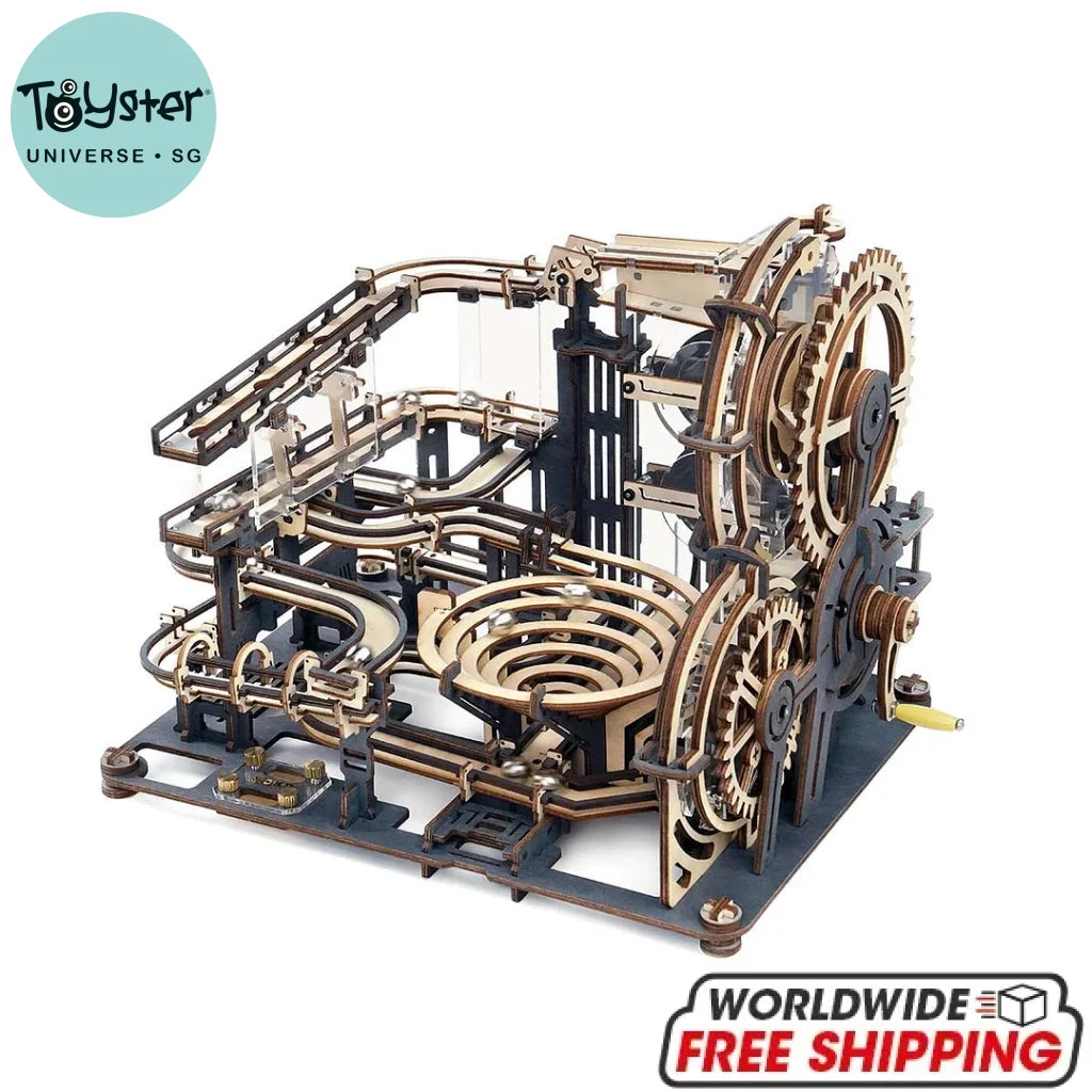 Robotime Rokr Marble Night City Run Lga01 Dropship