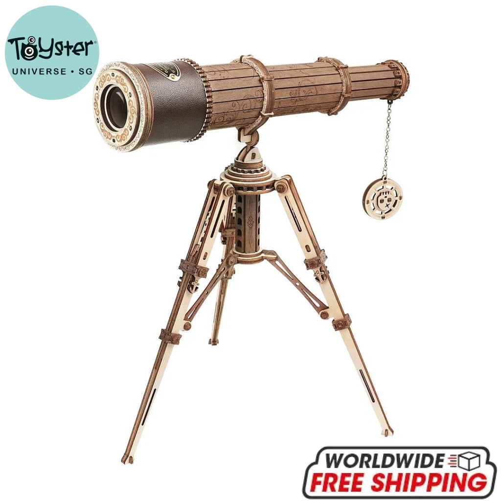 Robotime Rokr Monocular Telescope 3D Wooden Puzzle St004 Dropship