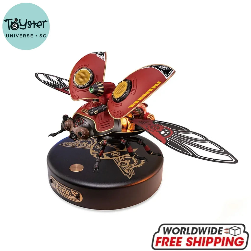 Robotime Rokr Scout Beetle Model Diy 3D Puzzle Mi02 Dropship
