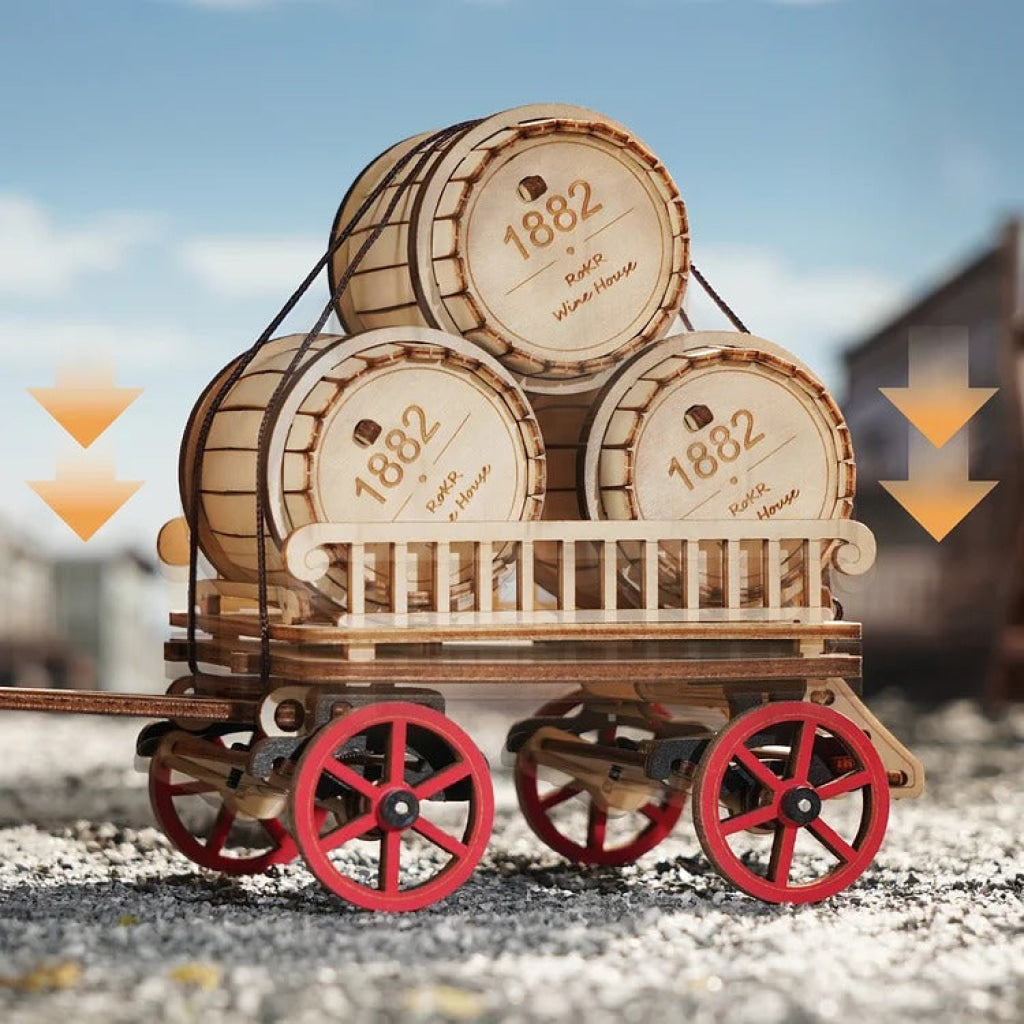 Robotime Rokr Steam Engine Lka01 Dropship