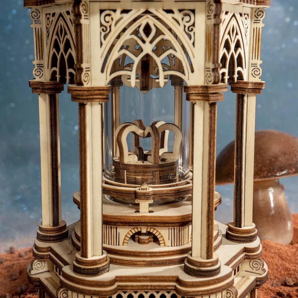 Robotime Rokr Victorian Lantern Mechanical Music Box Amk61 Dropship