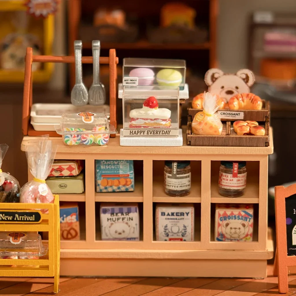 Robotime Rolife Becka’s Baking House Diy Miniature Kit Dg161 Dropship