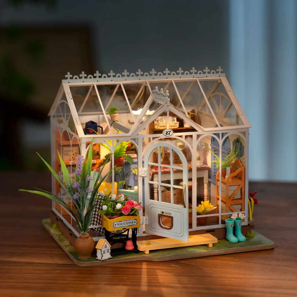 Robotime Rolife Dreamy Garden House Diy Miniature Kit Dg163 Dropship