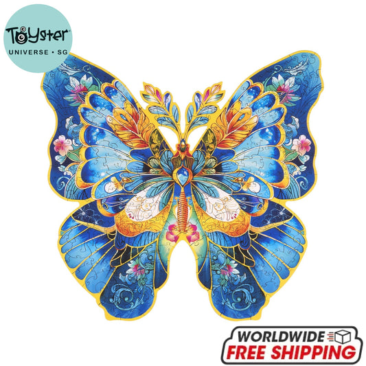 Robotime Rowood Morpho Helena Wooden Jigsaw Puzzle TA003 Dropship