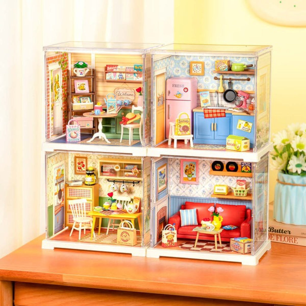 Rolife Homely Baking Kitchen DIY Miniature House DWS08B - Dropship
