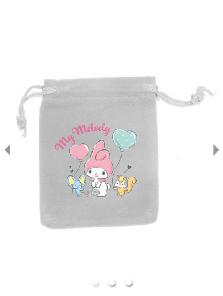 Sanrio My Melody ’Go Shopping’ Silver-Plated Necklace Hello Kitty