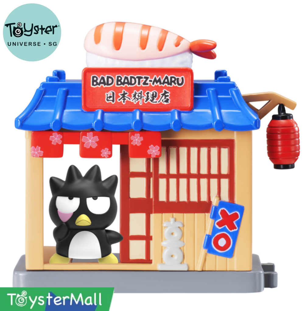 Sanrio Stacked Play House Streetscape Series - Bad Badtz-Maru Hello Kitty