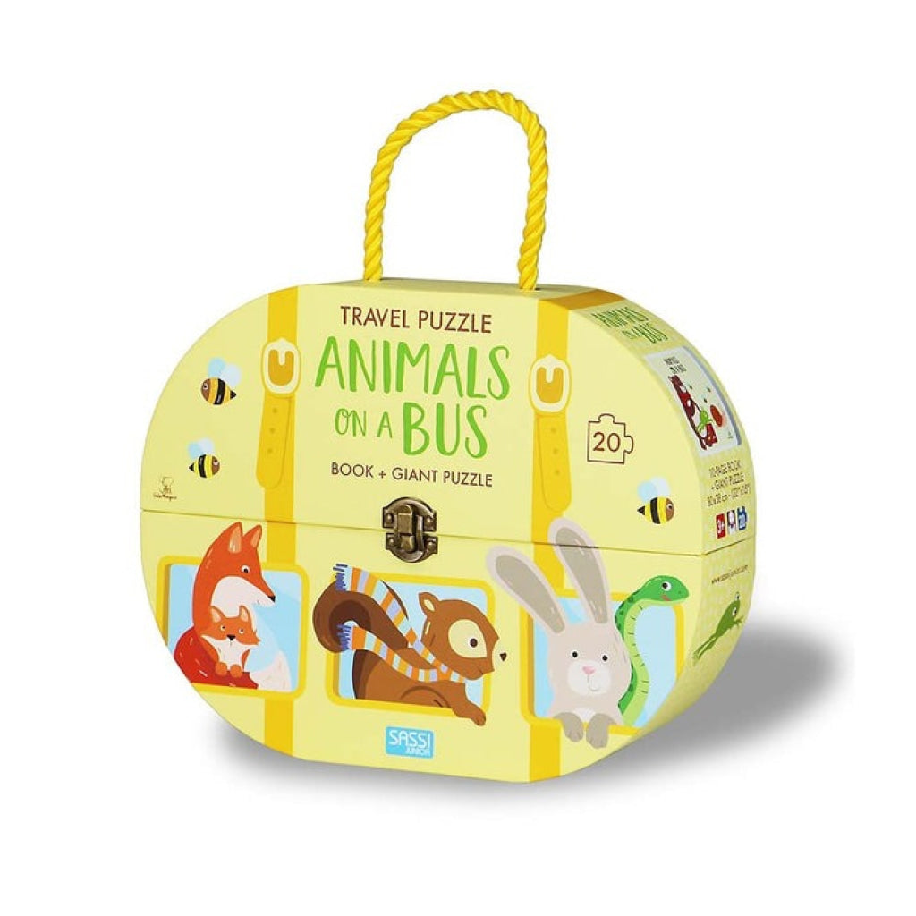Sassi Animals on a Bus - Travel Puzzles - SASSI
