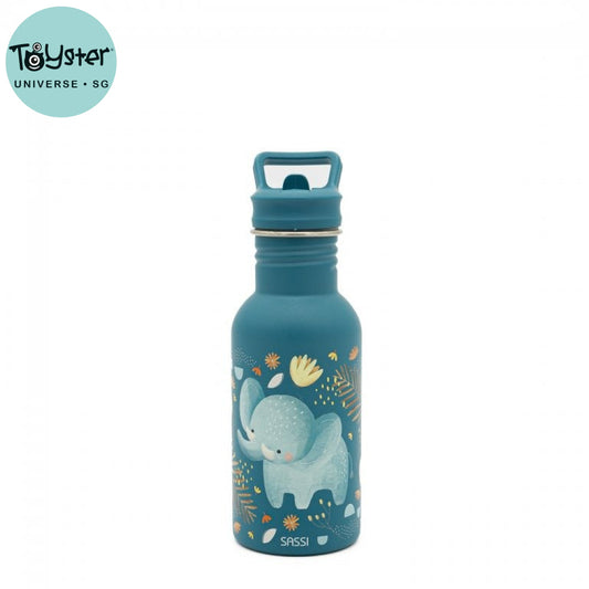 Sassi Chewy the Elephant 500 ml Stainless Steel Bottle SASSI