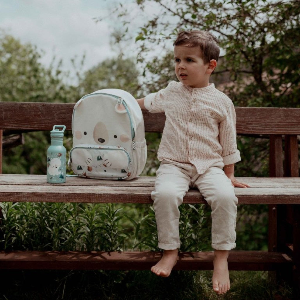 Sassi Munchy The Bear Junior Backpack A4 Sassi