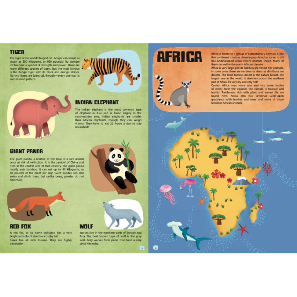 Sassi Travel Learn and Explore. The World of Animals - SASSI
