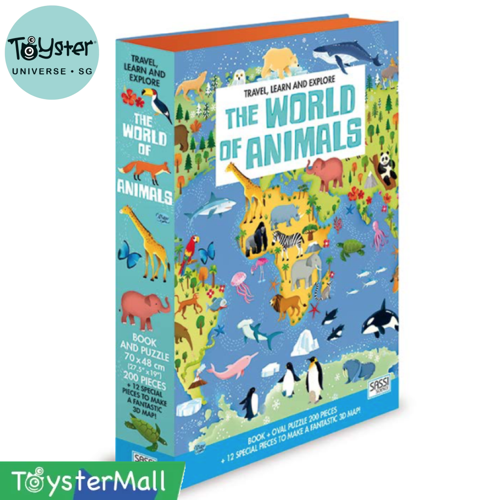 Sassi Travel Learn and Explore. The World of Animals - SASSI