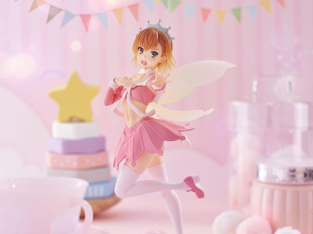 SEGA A Certain Scientific Railgun T Luminasta Mikoto Misaka (Great Spirit Maid) Figure - Luminasta