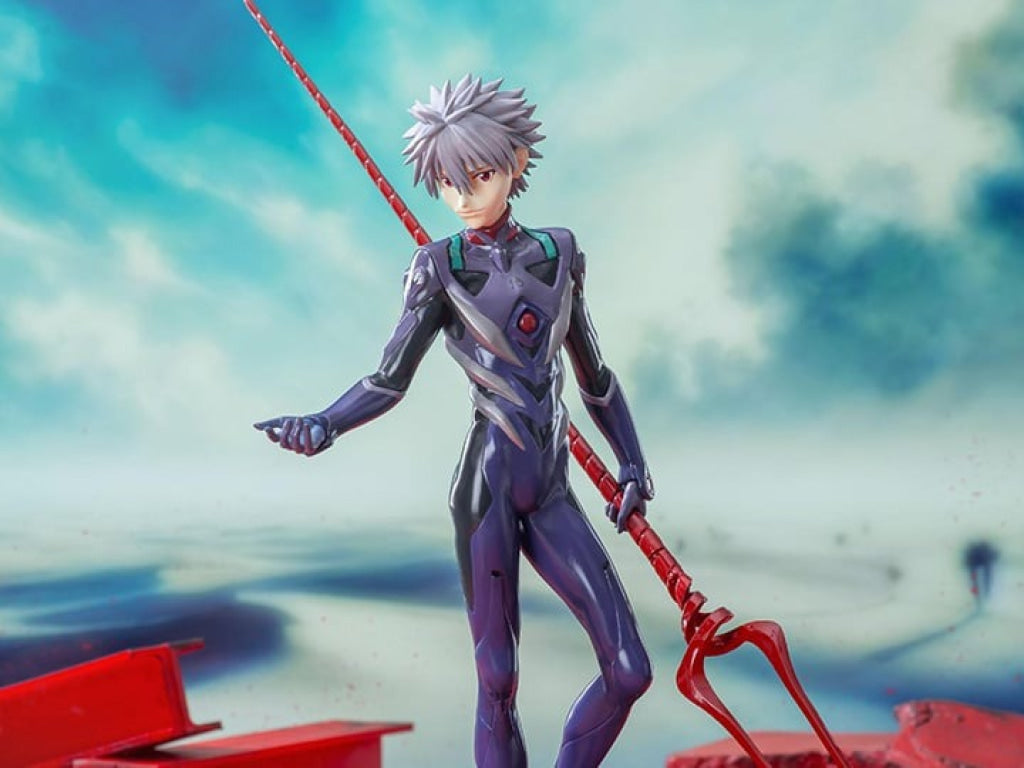 SEGA Evangelion Luminasta Kaworu Nagisa x Spear of Longinus Figure - Luminasta