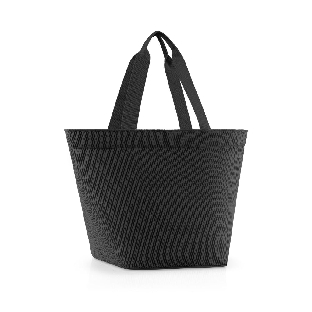 shopper M mesh black - Shopping Bag