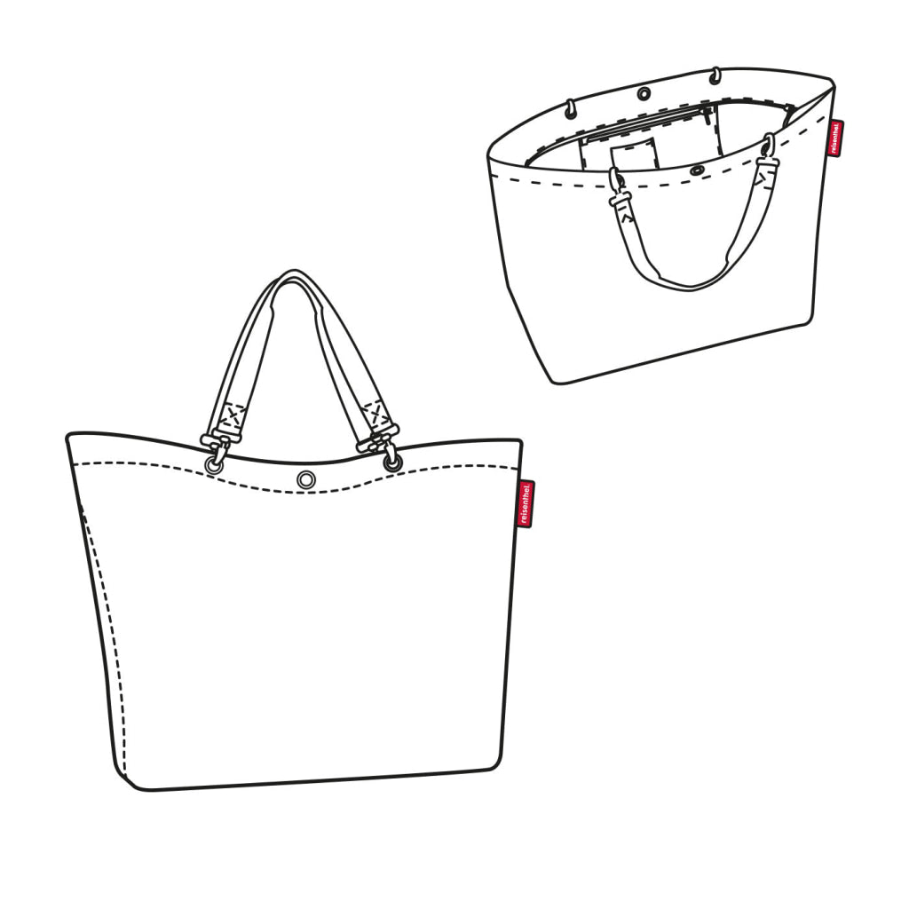 shopper XL herringbone sand